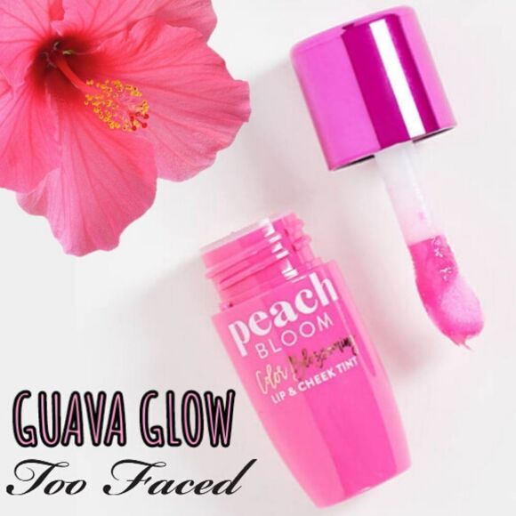 Too Faced PH Color Changing Guava Glow Lip & Cheek Tint-Bright Cotton Candy Pink - Picture 1 of 16